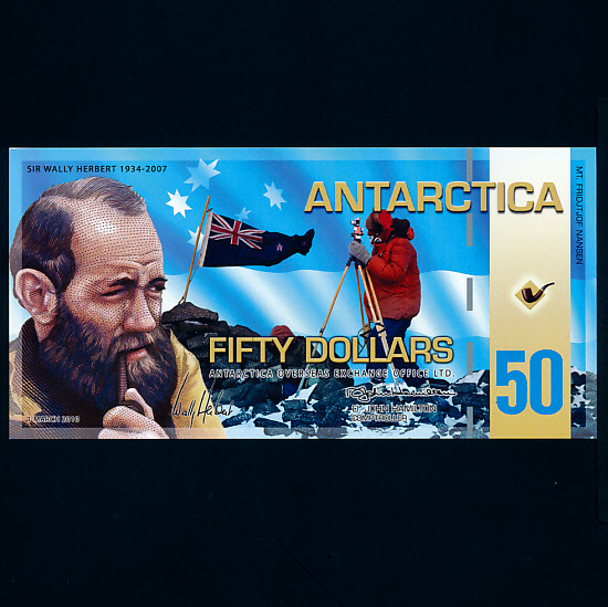  50 DOLLARS-POLYMER PLASTIC PAPER-2010.3.1
