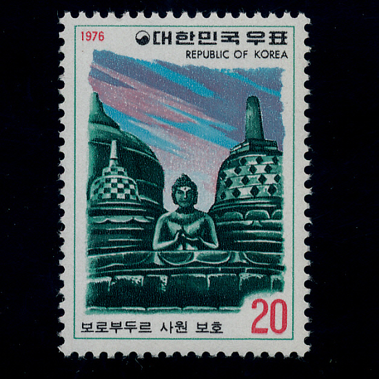 보로부드로사원 보호(NO.C730)-VF-1976.6.10일