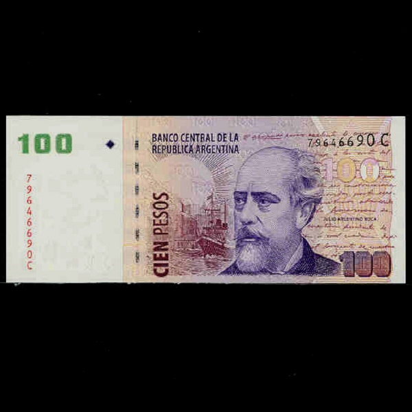 ARGENTINA-ƸƼ-J.A.ROCA(Ǹ ƸƼ ī-)-100 PESOS-2003