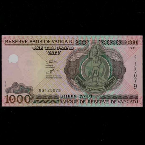 VANUATU-바누아투-P11-MELANESIAN CHIEF-1.000 VATU-2006년