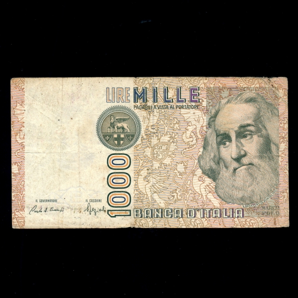 ITALIA-Ż-P109-1.000 LIRE-1982