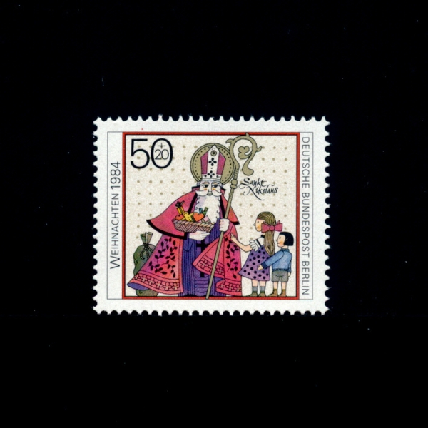 GERMAN OCCUPATION STAMPS()-#9NB220-50+20pf-CHRISTMAS()-1984.11.8