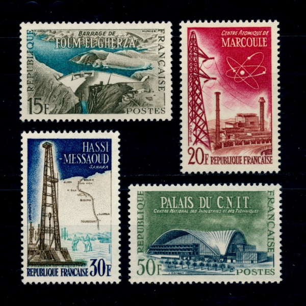 FRANCE()-#920~3(4)-FRENCH TECHNICAL ACHIVEMENTS(  )-1959.5.23