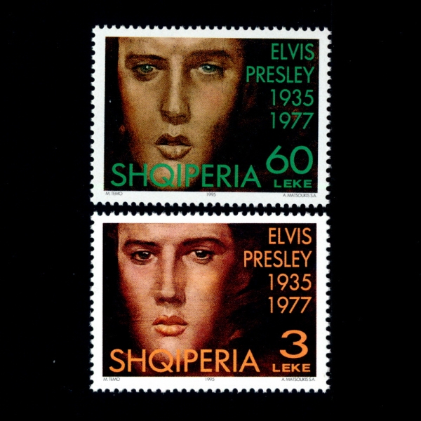 ALBANIA(˹ٴϾ)-#2498~9(2)-ELVIS PRESLEY( )-1995.11.20