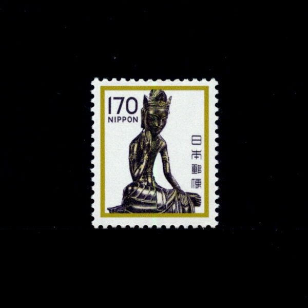 JAPAN(Ϻ)-#1430-170y-MAITREYA, HORYUJI TEMPLE(̸,ȣ)-1980
