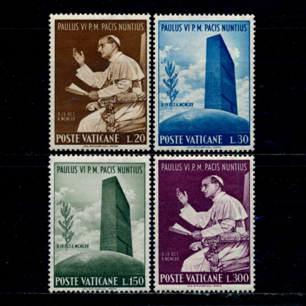 VATICAN CITY(Ƽĭ ñ)-#416~9(4)-VISIT OF POPE PAUL VI TO THE UN(Ȳ ٿ 6)-1965.10.4