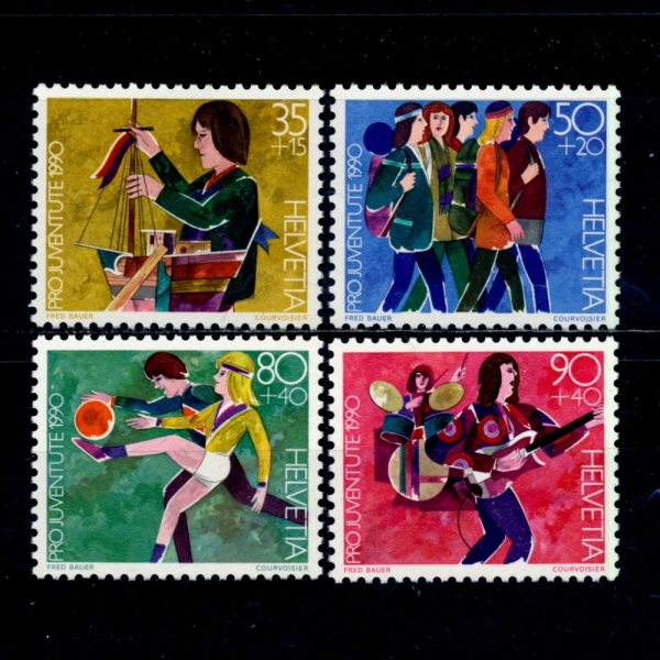 SWITZERLAND()-#B564~7(4)-CHILD DEVELOPMENT(Ƶ ߴ)-1990.11.20