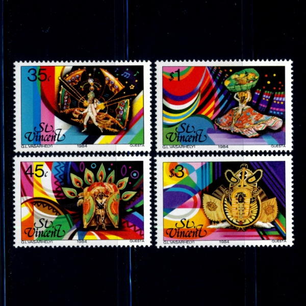 ST.VINCENT(Ʈ Ʈ)-#734~6(4)-CARNIVAL()-1984.6.25