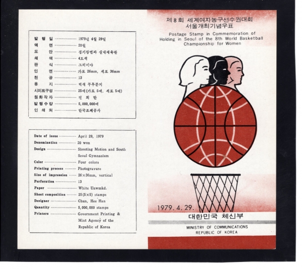 8ȸ 迩ڳ󱸴ȸ-ǥ ȳī-1979.4.29