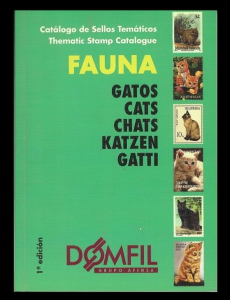 Domfil Cats - Gatos Thematic Stamp Catalogue( ׸ǥ īŻα)